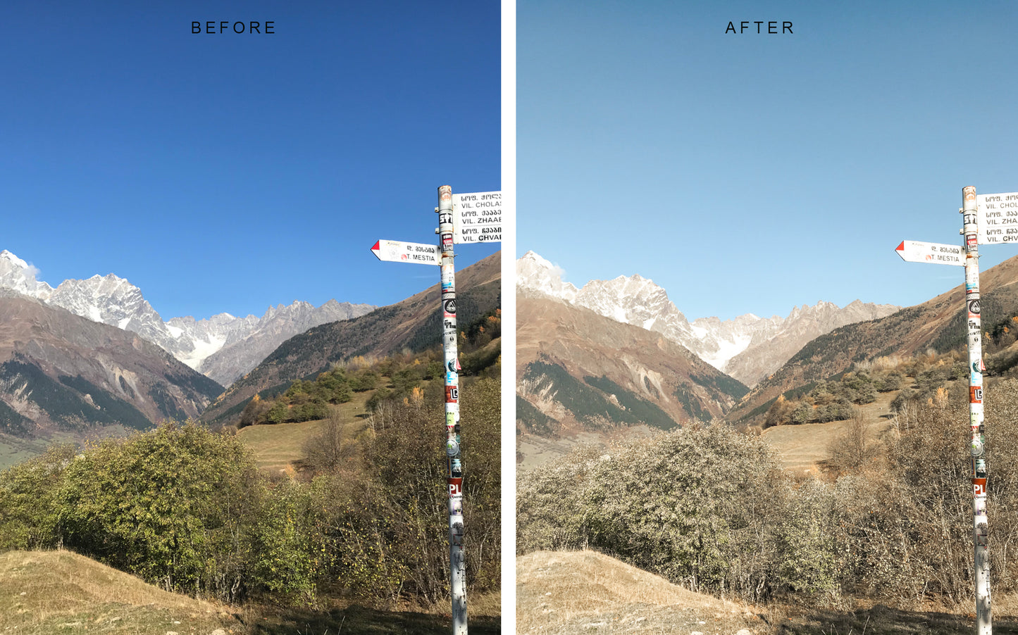 Travel Preset Pack