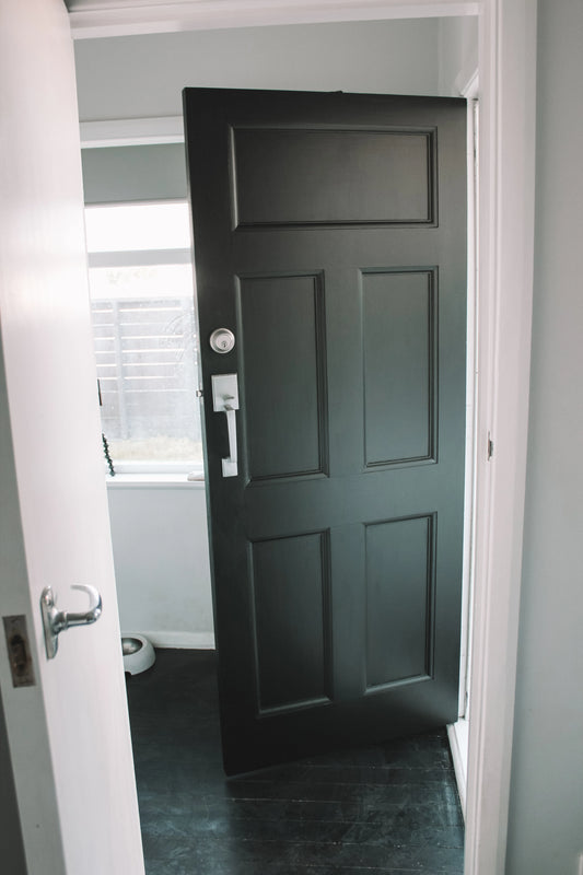 How to paint a front door (it's not that hard!)